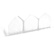 Häuser in abstrakter Ansicht 